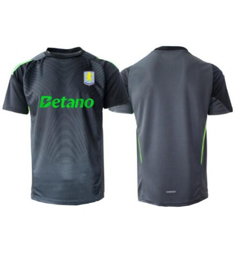 Moške Nogometnih dresov Aston Villa Vratar Domači 2025-26 Kratki rokavi Moške Nogometnih dresov Aston Villa Vratar Domači 2025-26 Kratki rokavi